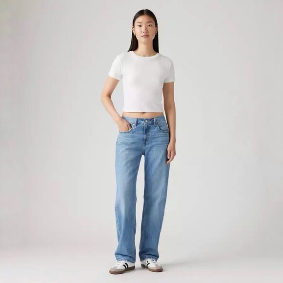 Levi's Low Pro Straight Jeans - Picture 1 of 8